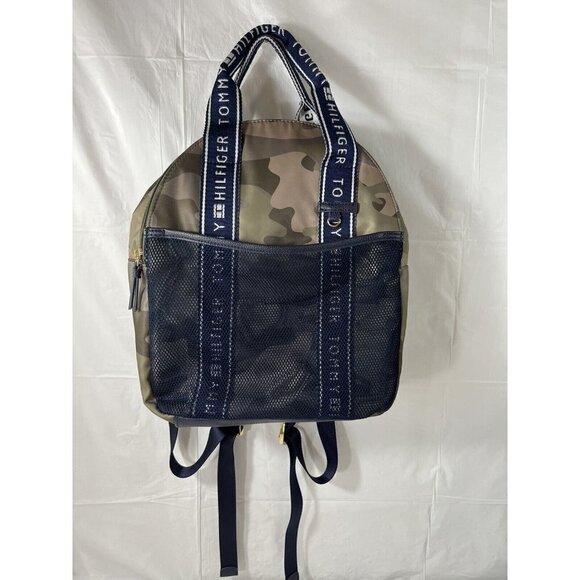 Tommy Hilfiger backpack camo and navy - Picture 2 of 13